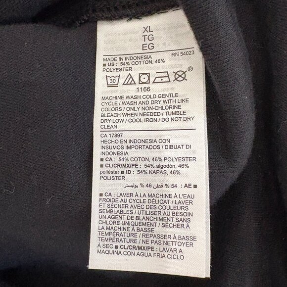 Old Navy Lightweight Textured Knit Tank Top Lounge Black Size XL NEW - Picture 5 of 5